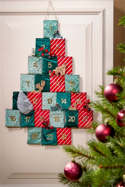 Адвент-календарь из фетра 1283364004