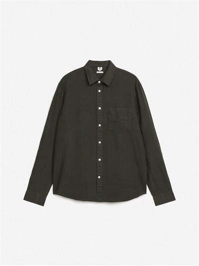 Льняная рубашка Regular-Fit 1034463003