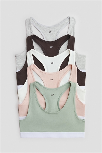 Хлопковые топы в упаковке из 5 штук 0942256007