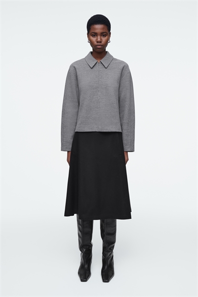 Кардиган на молнии из вареной шерсти 1247811002