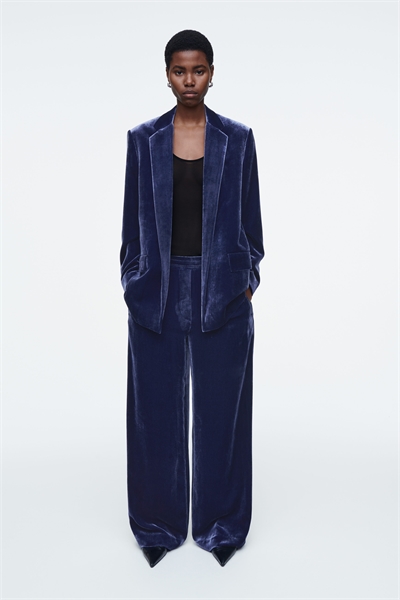 Бархатные брюки из шелка 1253079002