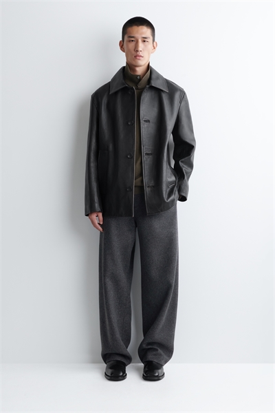 Куртка из обожженной кожи 1293451001