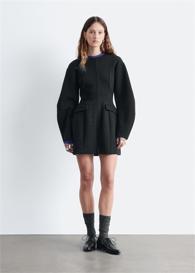 Скульптурное мини-платье 1293171001