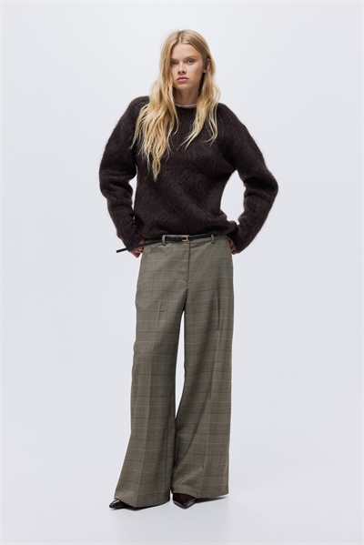 Брюки из саржи с поясом 1308075001