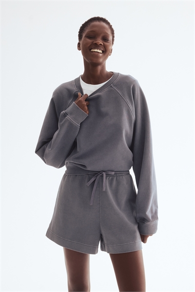 Шорты из стираного хлопка 1276855002