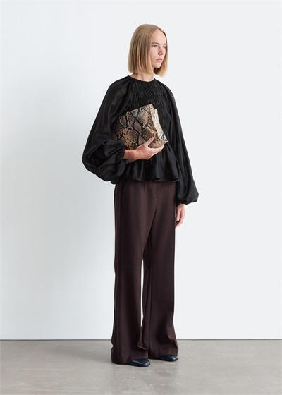 Клатч из мягкой кожи 1294530005