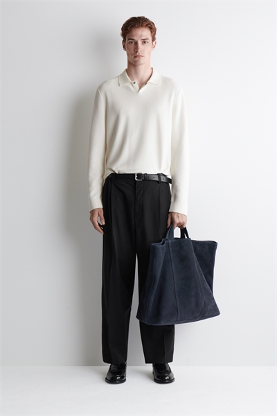 Конвертируемая сумка-тоут - замша 1276777004