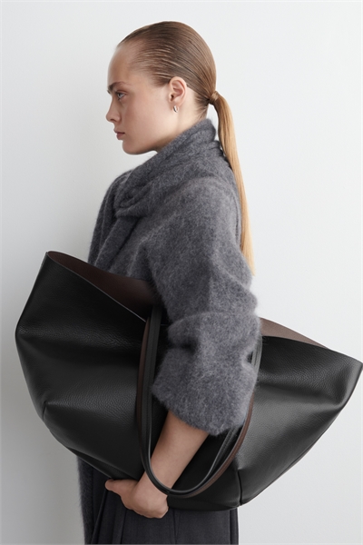 Классическая сумка-тоут - кожа 1294647001