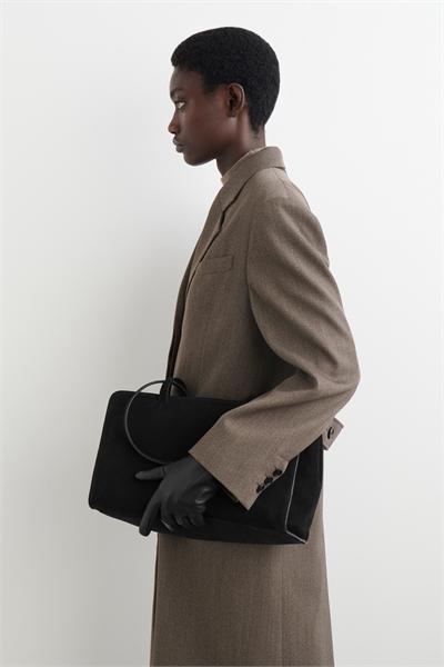 Кожаные перчатки с кашемировой подкладкой 1297146001