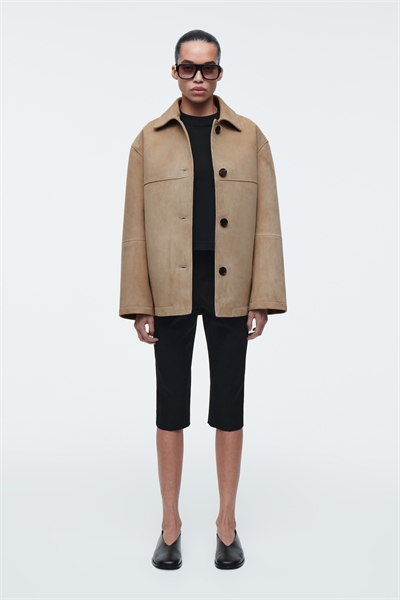 Брюки-капри из хлопковой ткани 1294696001