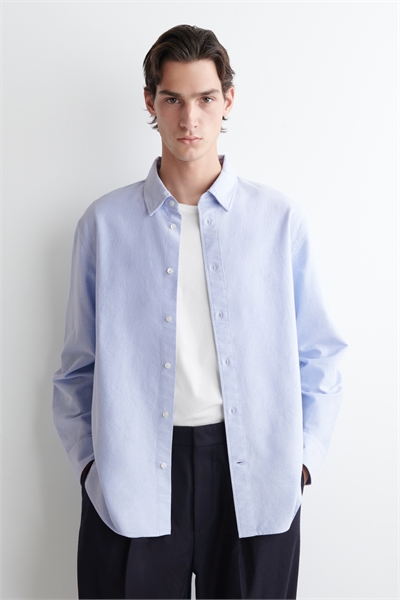 Хлопковая оксфордская рубашка 1307720004