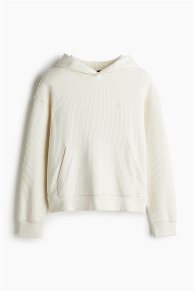 Свободная толстовка с ребристой отделкой 1254138003