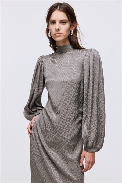 Атласное платье с завязками 1326360001