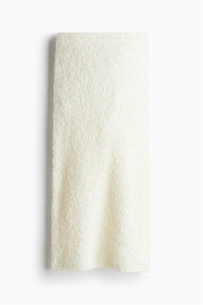 Юбка-миди из трикотажа букле 1260291001