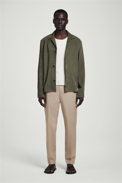 Хлопковые брюки с прямыми штанинами 1265496003