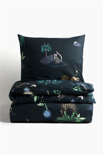 Односпальное постельное белье с принтом 1299798002