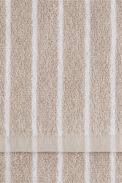 Полосатое гостевое полотенце артикул 1177358005
