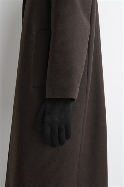 Ребристые шерстяные перчатки 1315076001