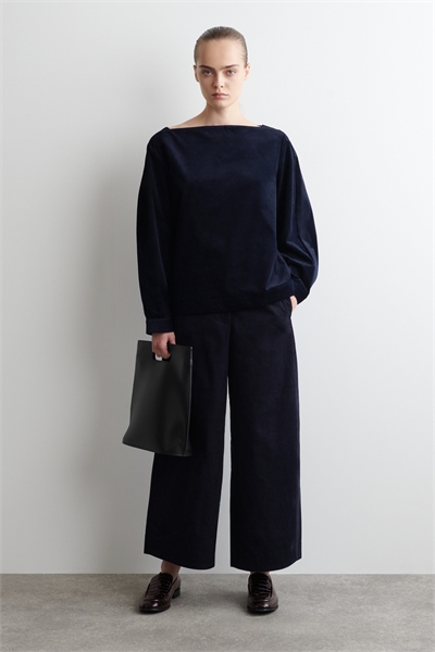 Вельветовые брюки barrel leg 1259168003