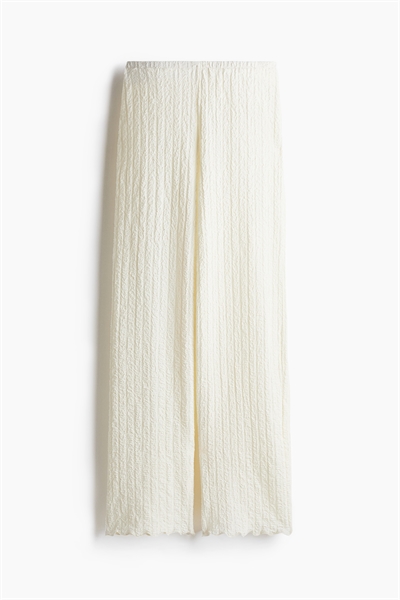 Широкие текстурированные брюки 1275061002