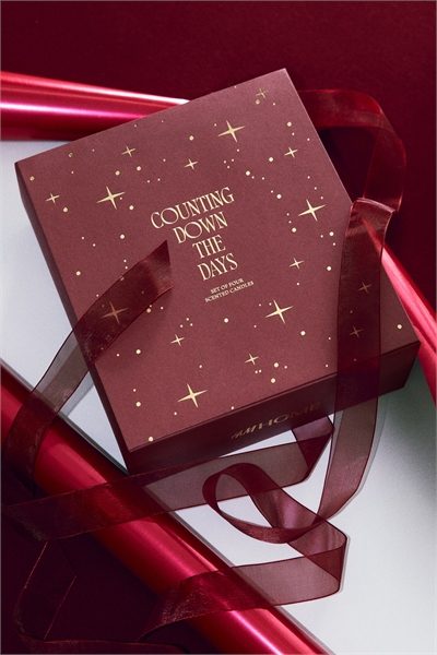 Ароматические свечи в подарочной упаковке по 4 штуки 1285876001