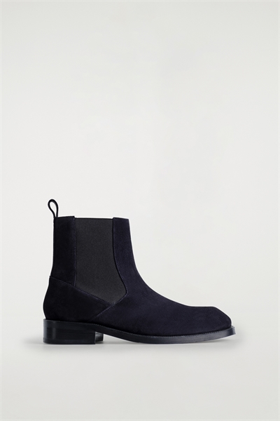 Кожаные ботинки челси с квадратным носком артикул 1312706002