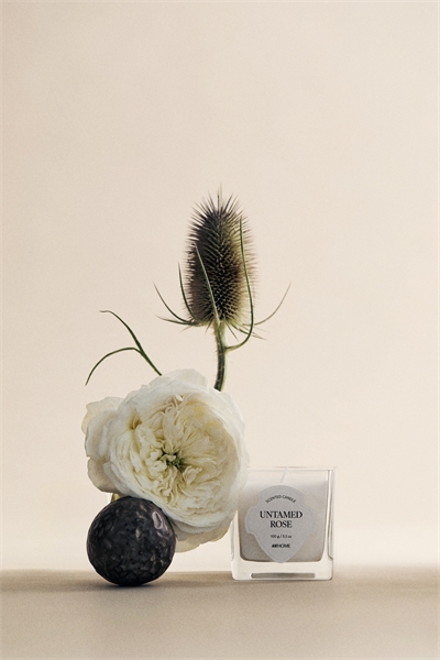 Маленькая ароматическая свеча в стеклянном держателе 1280701002