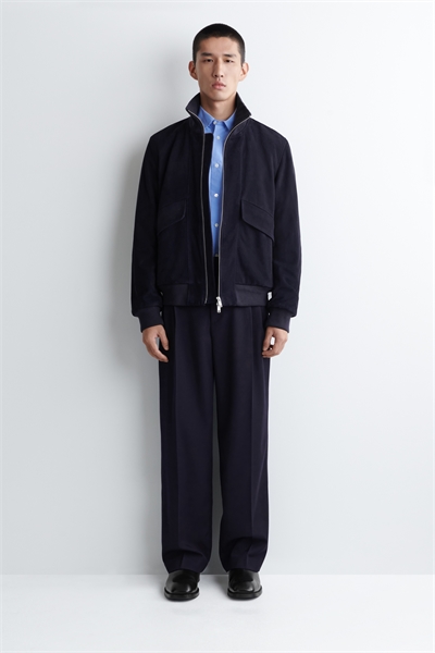 Замшевая летная куртка 1301225001