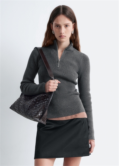 Джемпер с вырезом на молнии 1317505002