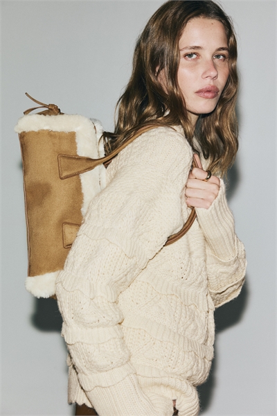 Джемпер из фактурной вязки 1325337001