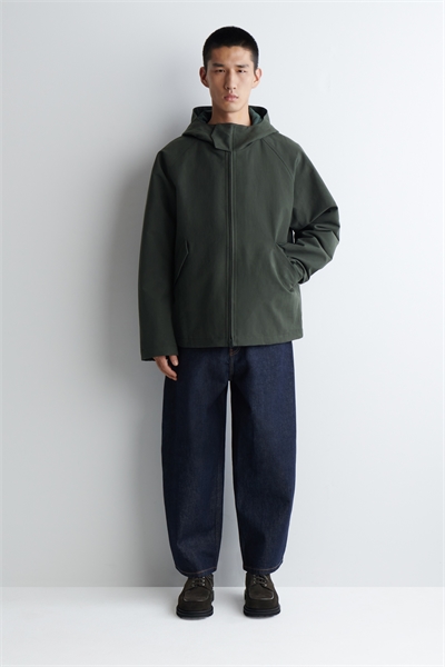 Куртка с капюшоном из технического хлопка 1294469001