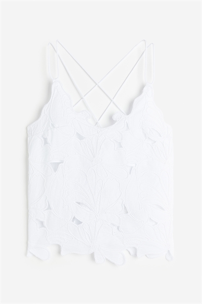 Топ с вышивкой 1170966001