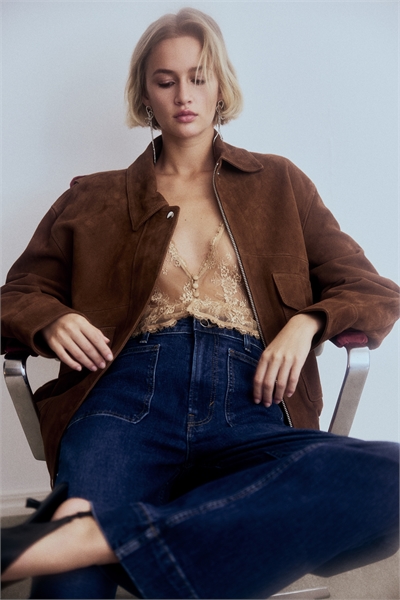 Широкие высокие джинсы 1307597003