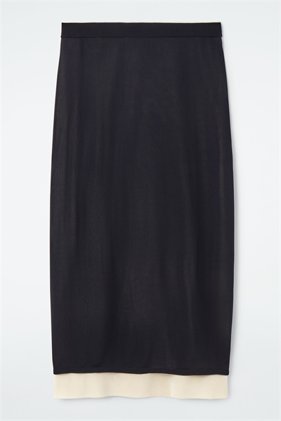 Многослойная трикотажная юбка 1228228001