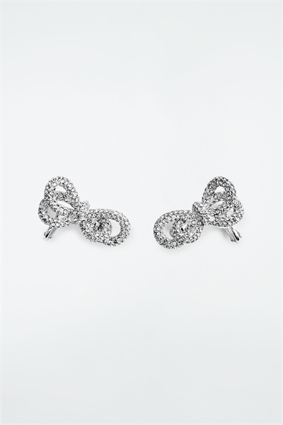 Серьги-альпинисты с кристаллами в виде узелков 1260124001