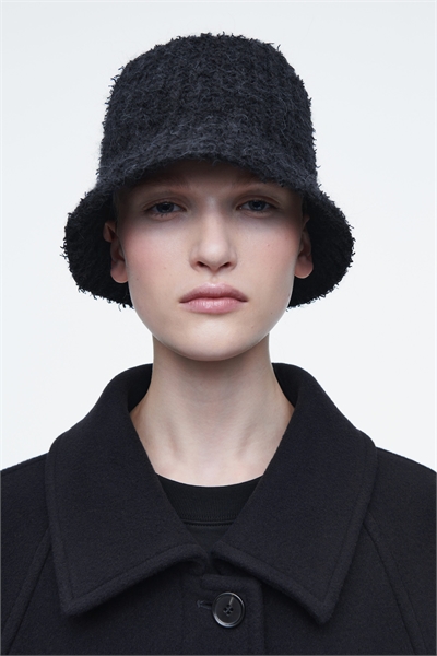 Панама из текстурированной ткани 1265749001