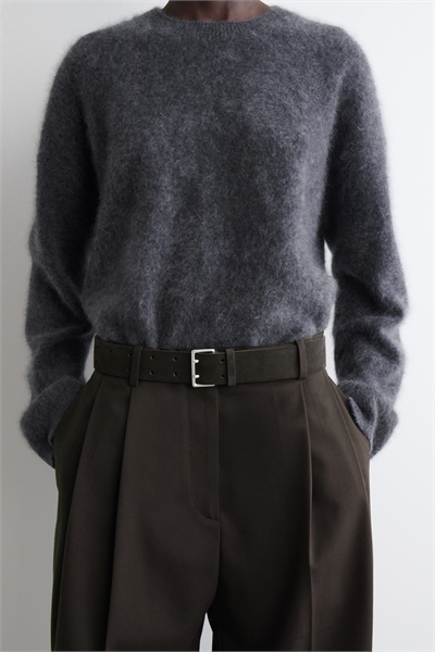 Замшевый ремень с двойным шпеньком 1272516006