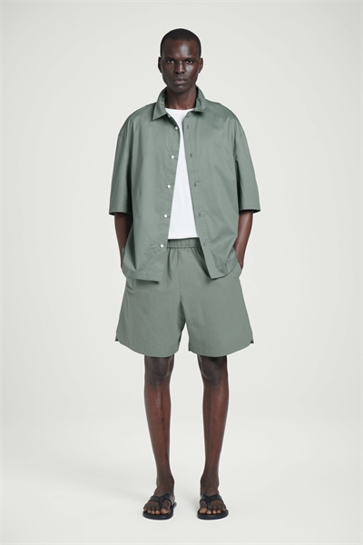 Эластичные шорты из хлопка пима 1272743002