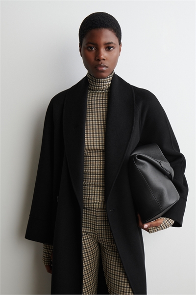 Топ с высоким вырезом из мериносовой шерсти 1287822008