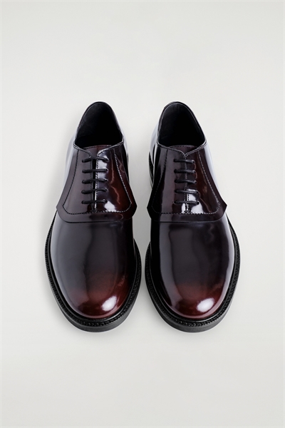 Кожаные туфли-оксфорды артикул 1288358003