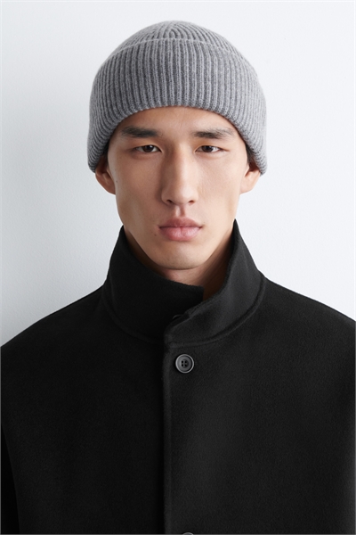 Ребристая шерстяная манишка 1298387001