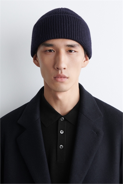 Ребристая шерстяная манишка 1298387002