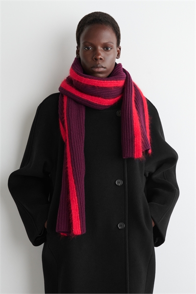 Шарф из смеси шерсти и мохера 1299672001