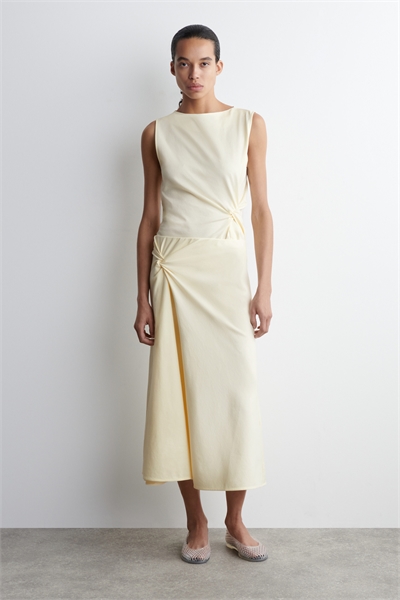 Юбка-миди с кручеными деталями 1307547001