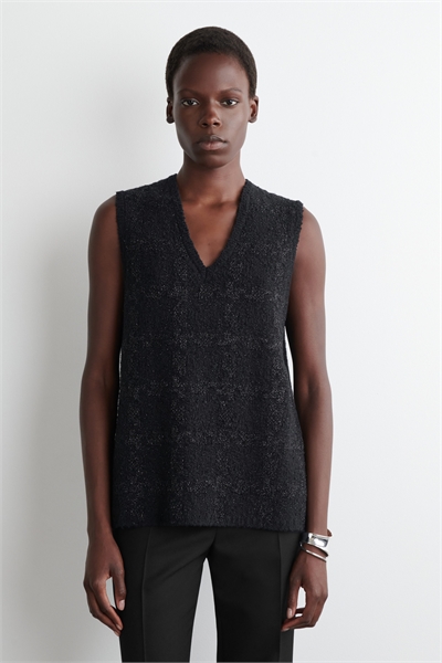 Вязаный джемпер из букли 1311561001