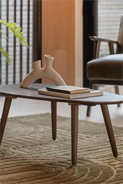 Кофейный столик из шпона дерева 1312899001