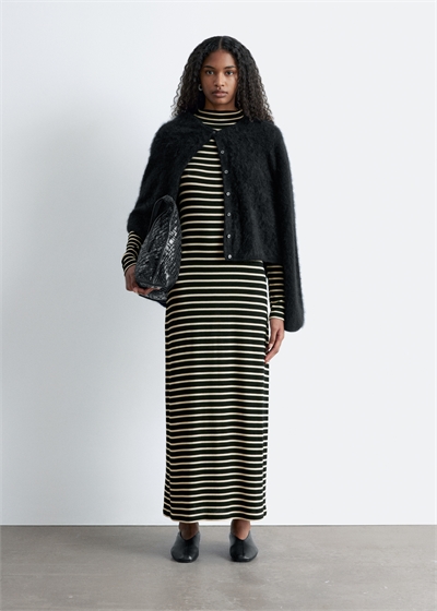 Платье макси с вырезом 1316879001