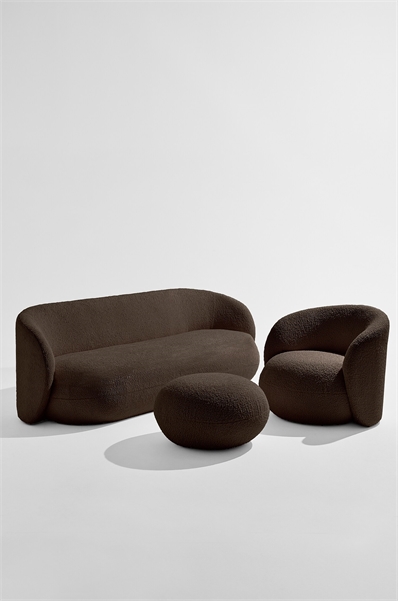 Кресло Bloom из плюшевого флиса 1281053002