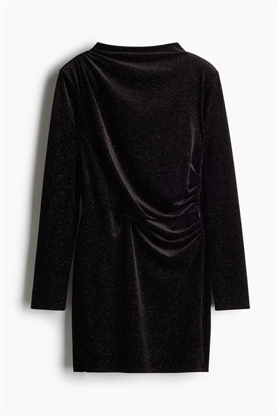 Мини-платье с накладными плечами 1258628002