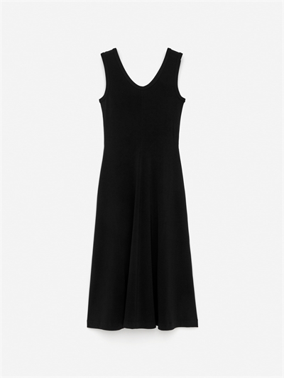 Платье из ребристого трикотажа 1244067003